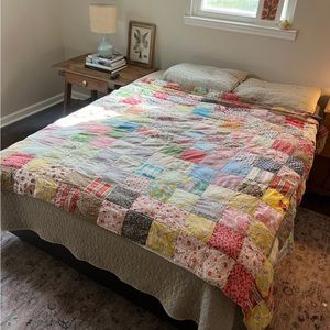 Handmade vintage quilt
